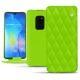 Custodia in pelle Huawei Mate 20 - Vert fluo - Couture