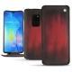 Huawei Mate 20 leather case - Rouge Patine