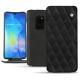 硬质真皮保护套 Huawei Mate 20 - Negre poudro - Couture