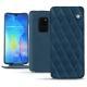 Funda de piel Huawei Mate 20 - Blu mediterran - Couture