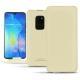 Housse cuir Huawei Mate 20 - Beige PU