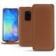 Lederschutzhülle Huawei Mate 20 - Marron PU