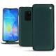 Capa em pele Huawei Mate 20 - Vert séduisant