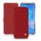 가죽 커버 Huawei Mate 20 Pro - Rouge - Couture ( Nappa - Pantone 199C ) 