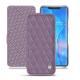 가죽 커버 Huawei Mate 20 Pro - Lilas - Couture ( Nappa - Pantone 2645U ) 
