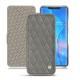 가죽 커버 Huawei Mate 20 Pro - Acier vintage - Couture