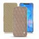 Housse cuir Huawei Mate 20 Pro - Taupe vintage - Couture