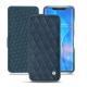 Housse cuir Huawei Mate 20 Pro - Jean vintage - Couture