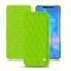 Housse cuir Huawei Mate 20 Pro - Vert fluo - Couture