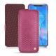 Capa em pele Huawei Mate 20 Pro - Serpent ciclamino
