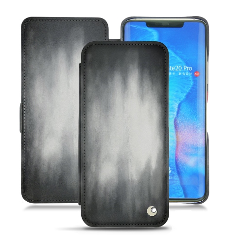 Funda de piel Huawei Mate 20 ProGris Patine