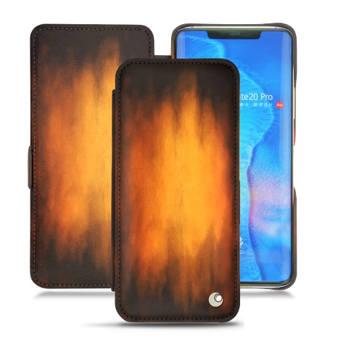 Funda de piel Huawei Mate 20 ProFauve Patine