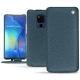 Housse cuir Huawei Mate 20 X - Indigo ( Pantone 303U ) 