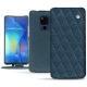 가죽 커버 Huawei Mate 20 X - Indigo - Couture ( Pantone 303U ) 