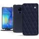 Capa em pele Huawei Mate 20 X - Cobalt - Couture ( Pantone 2766C ) 