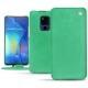 가죽 커버 Huawei Mate 20 X - Menthe vintage ( Pantone 562C ) 