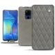 Custodia in pelle Huawei Mate 20 X - Acier vintage - Couture