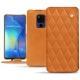 Huawei Mate 20 X leather case - Mandarine vintage - Couture