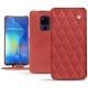 Lederschutzhülle Huawei Mate 20 X - Cerise vintage - Couture