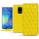 Lederschutzhülle Huawei Mate 20 X - Jaune fluo - Couture