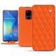 Custodia in pelle Huawei Mate 20 X - Orange fluo - Couture