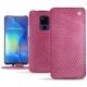 가죽 커버 Huawei Mate 20 X - Serpent ciclamino