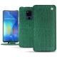 Funda de piel Huawei Mate 20 X - Crocodile pino