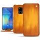 Custodia in pelle Huawei Mate 20 X - Orange Patine