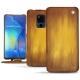 Lederschutzhülle Huawei Mate 20 X - Doré Patine