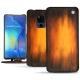 Custodia in pelle Huawei Mate 20 X - Fauve Patine
