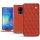 가죽 커버 Huawei Mate 20 X - Arange clouquié - Couture