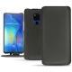 Housse cuir Huawei Mate 20 X - Noir PU