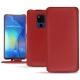 Lederschutzhülle Huawei Mate 20 X - Rouge PU