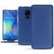 Capa em pele Huawei Mate 20 X - Bleu Océan PU