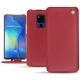 Funda de piel Huawei Mate 20 X - Rouge passion