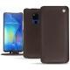 Huawei Mate 20 X leather case - Marron envoûtant