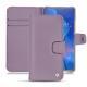 Huawei Mate 20 X leather case - Lilas ( Nappa - Pantone 2645U ) 