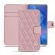 Huawei Mate 20 X leather case - Rose - Couture ( Nappa - Pantone 2365C ) 
