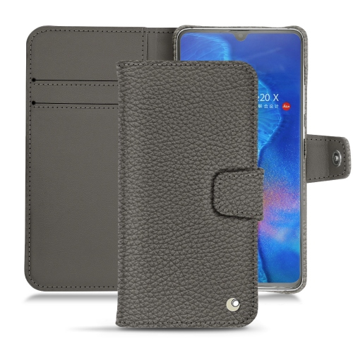 Huawei Mate 20X leather covers and casesAnthracite ( Pantone #41403c ) 