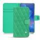 Housse cuir Huawei Mate 20 X - Menthe vintage - Couture