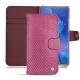 Lederschutzhülle Huawei Mate 20 X - Serpent ciclamino
