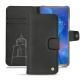 Housse cuir Huawei Mate 20 X - Negre poudro
