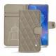 Housse cuir Huawei Mate 20 X - Darboun sabla - Couture