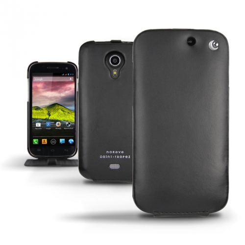 Housse cuir Wiko Cink Five 