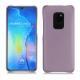 Huawei Mate 20 leather cover - Lilas ( Nappa - Pantone 2645U ) 