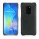 Capa em pele Huawei Mate 20 - Dark vintage ( Roughtcut - Black#5256 ) 