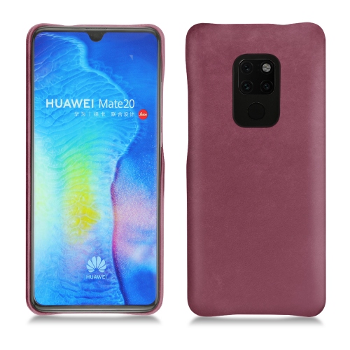 Huawei Mate 20 leather cases and coversPrune vintage ( Pantone #612434 ) 