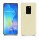 가죽 커버 Huawei Mate 20 - Ivoire ( Sleek P C12 - White ) 