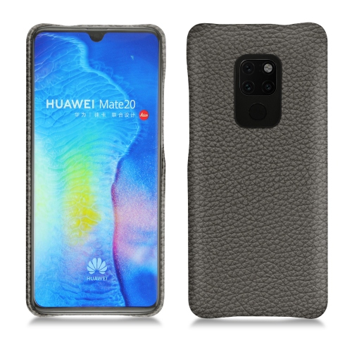 Lederschutzhülle Huawei Mate 20Anthracite ( Pantone #41403c ) 
