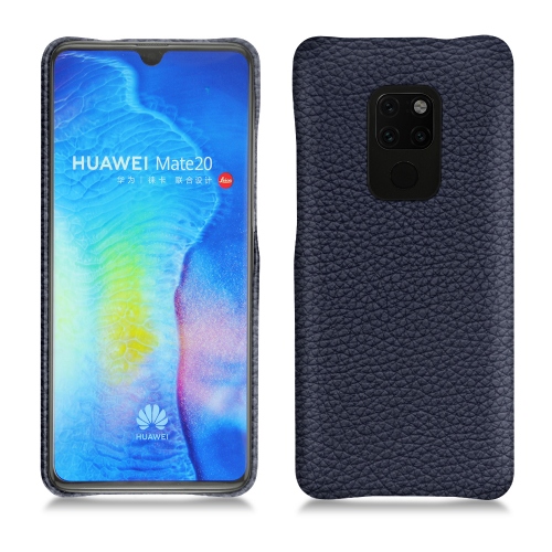 Capa em pele Huawei Mate 20Cobalt ( Pantone #2b253f ) 